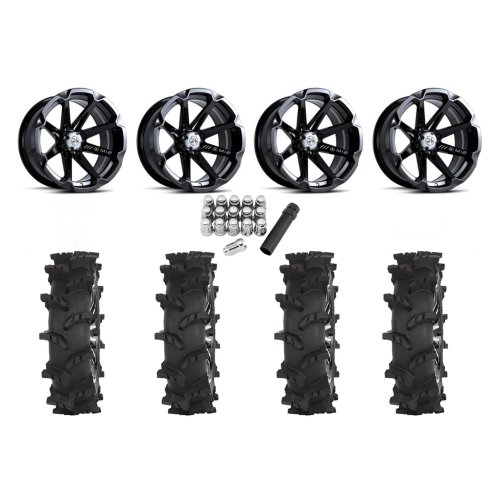 High Lifter Outlaw Max 30x10-14 Tires on MSA M12 Diesel Wheels