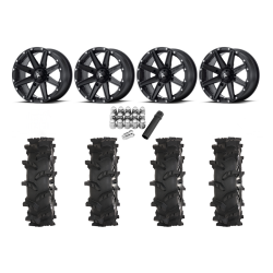 High Lifter Outlaw Max 28x10-14 Tires on MSA M33 Clutch Wheels High Lifter Outlaw Max 28x10-14 Tires on MSA M33 Clutch Wheels