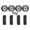 High Lifter Outlaw Max 33x10-18 Tires on MSA M38 Brute Wheels