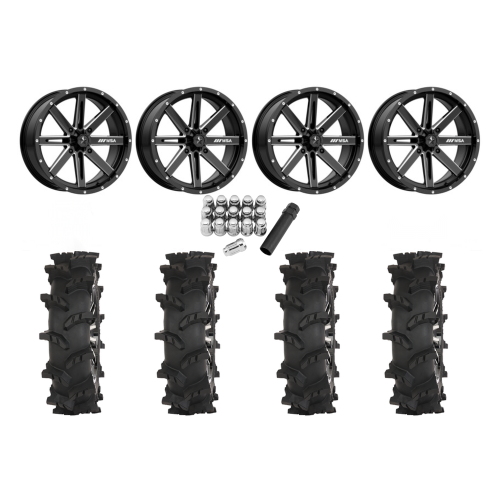 High Lifter Outlaw Max 28x10-14 Tires on MSA M41 Boxer Wheels