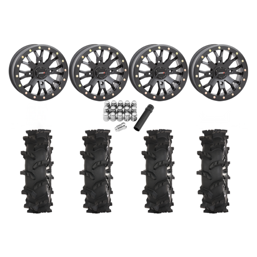 High Lifter Outlaw Max 32x10-15 on SB-4 Matte Black (15x10) Wheels