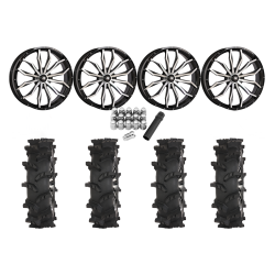 High Lifter Outlaw Max 40x10-24 Tires on HL21 Machined Wheels