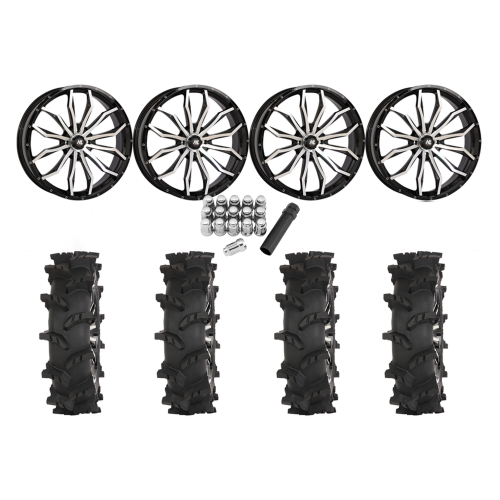 High Lifter Outlaw Max 40x10-24 Tires on HL21 Machined Wheels