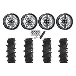 High Lifter Outlaw Max 35x10-20 Tires on ITP Momentum Milled Wheels