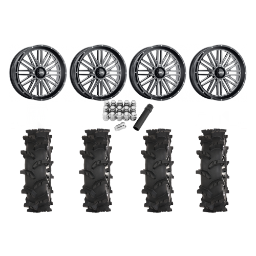 High Lifter Outlaw Max 37x10-24 Tires on ITP Momentum Milled Wheels