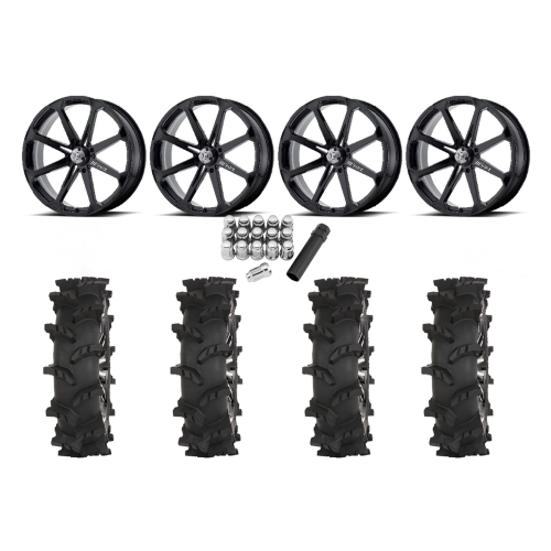 High Lifter Outlaw Max 37x10-22 Tires on MSA M12 Diesel Wheels