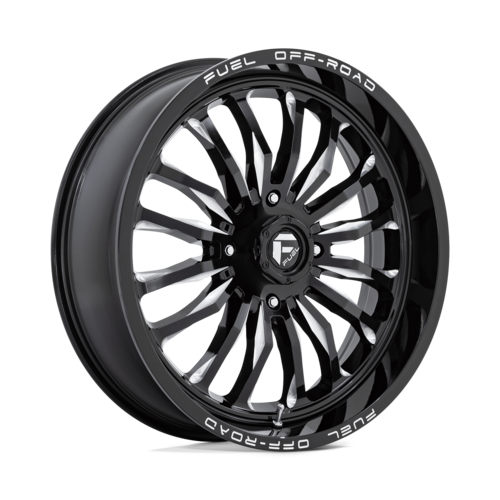 Fuel Off Road Arc Gloss Black & Milled 22x7 Wheel/Rim