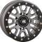High Lifter HL23 Gun Metal Grey Beadlock 15x7 Wheel/Rim