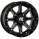 Assassinator Mud Tires 28x10-14 on HL4 Gloss Black Wheels