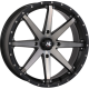 High Lifter HL10 Smoke 20x7 Wheels/Rims (Full Set)