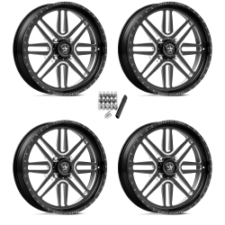American Force K01 Summit Black 20x7 Forged WheelsRims (Full Set)