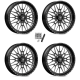 American Force K06 Nomad Black 22x7 Forged Wheels/Rims (Full Set)