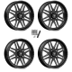 American Force K07 Energy Black 20x7 Forged Wheels/Rims (Full Set)
