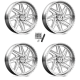 American Force K08 Carver Polished 24x7 Forged Wheels/Rims (Full Set)