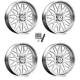 American Force K10 Trace Polished 24x7 Forged Wheels/Rims (Full Set)