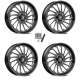 American Force K12 Shredder Black 24x7 Forged Wheels/Rims (Full Set)