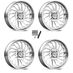 American Force K12 Shredder Polished 24x7 Forged Wheels/Rims (Full Set)