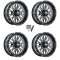 ITP Momentum 15x7 Wheels/Rims (Full Set)