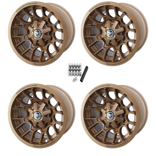 Moose Offroad 24 X Bronze 14x7 Wheels/Rims (Full Set) Moose Offroad 24 X Bronze 14x7 Wheels/Rims (Full Set)