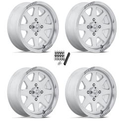 MSA M54 Spark Polished 14x7 Wheels/Rims (Full Set)