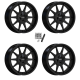 STAT Offroad STAT-03 20x7 Satin Black Wheels/Rims (Full Set)
