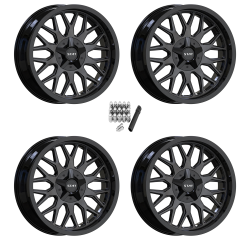 STAT Offroad STAT-04 20x7 Dark Tint Wheels/Rims (Full Set)