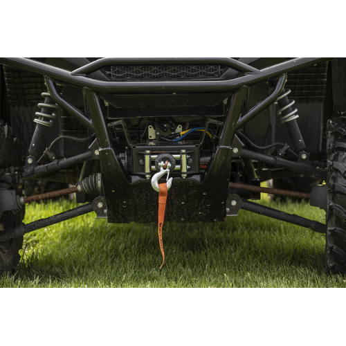 Kolpin Honda Pioneer 700 Quick-Mount Winch 3500lb. Synthetic Rope