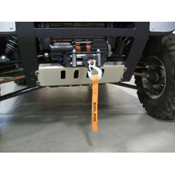 Kolpin Kawasaki Mule Pro-FX / FXT Quick-Mount Winch 4500lb. Synthetic Rope