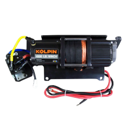 Kolpin Polaris Ranger Quick-Mount Winch 4500lb. Synthetic Rope