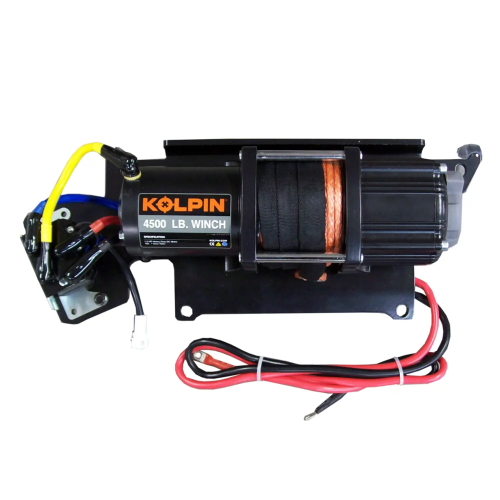 Kolpin Polaris Ranger Quick-Mount Winch 4500lb. Synthetic Rope