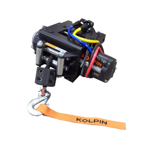 Kolpin Polaris Sportsman Quick-Mount Winch 3500lb. Synthetic Rope
