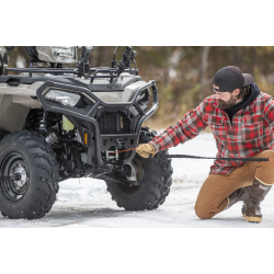 Kolpin Polaris Sportsman Quick-Mount Winch 3500lb. Synthetic Rope