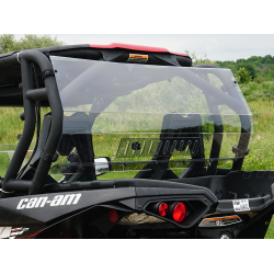Spike Powersports Can-Am Commander Rear Windshield With Sliding Vent