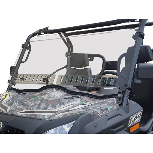 Spike Powersports CFMoto UForce 500 Dual Venting Scratch Resistant Windshield
