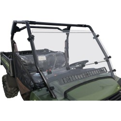 Spike Powersports John Deere Gator 625/825 Hinged Hard Coated Windshield With Sliding Vent