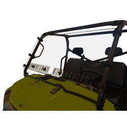Spike Powersports Polaris Ranger Full Size (Round Tubing) Vented Scratch Resistant Windshield