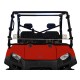 Spike Powersports Polaris Ranger Full Size (Round Tubing) Vented Scratch Resistant Windshield