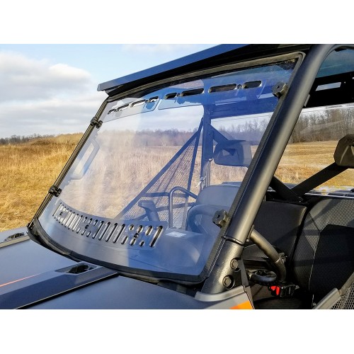 Spike Powersports Polaris Ranger Full-Size Scratch Resistant Multi-Vent Windshield