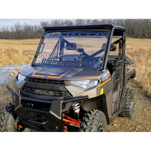 Spike Powersports Polaris Ranger Full-Size Scratch Resistant Multi-Vent Windshield