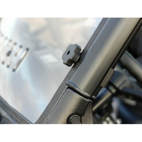 Spike Powersports Polaris Ranger Full-Size Scratch Resistant Multi-Vent Windshield