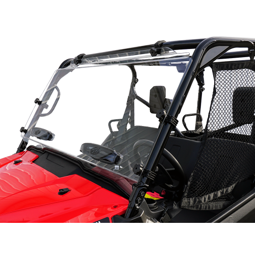 Spike Powersports Honda Pioneer 1000 TRR Windshield w/Dual Comfort Flow Vents - Hard Coated