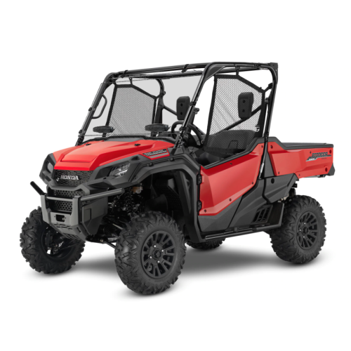Spike Powersports Honda Pioneer 1000 TRR Windshield w/Dual Comfort Flow Vents - Hard Coated