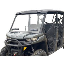 Spike Powersports Can-Am Defender Comfort Flow Venting Windshield W/Hard Coat