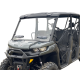 Spike Powersports Can-Am Defender Comfort Flow Venting Windshield W/Hard Coat