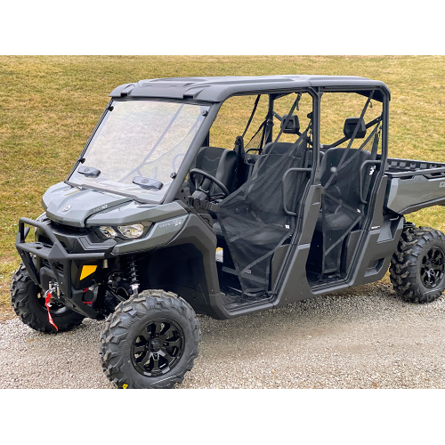 Spike Powersports Can-Am Defender Comfort Flow Venting Windshield W/Hard Coat