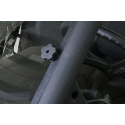 Spike Powersports Can-Am Defender Comfort Flow Venting Windshield W/Hard Coat