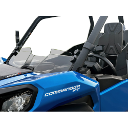Spike Powersports Can-Am Commander (2021+) Stealth Tinted Short Windshield- Hard Coated