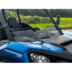 Spike Powersports Can-Am Maverick Trail Stealth Tinted Short Windshield- Hard Coated