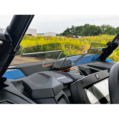 Spike Powersports Can-Am Maverick Trail Stealth Tinted Short Windshield- Hard Coated