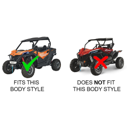 Spike Powersports CFMoto Z-Force 800 Trail (Gen 2) Dual Vented Windshield